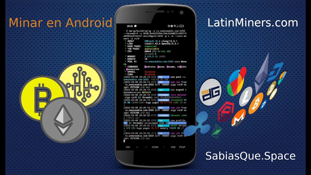 Minar cualquier criptomonedas con tu teléfono Android (ShibaInu)  Actualizado 1/3