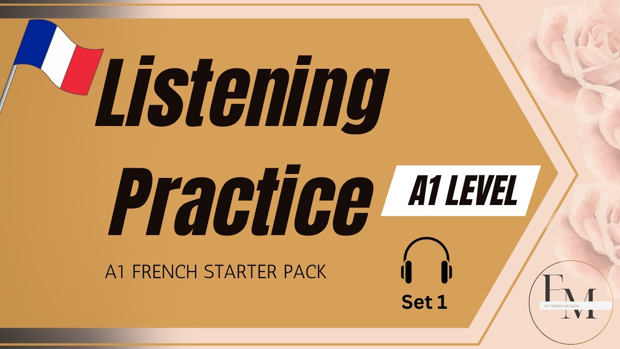 A1 French Listening Practice | Learn Fast with English Translations & Pronunciation