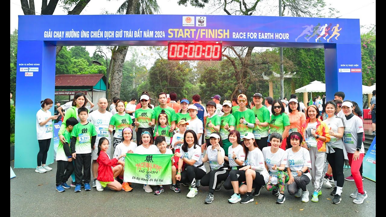 Hồ Gươm Racewalking lên sóng truyền hình VTV