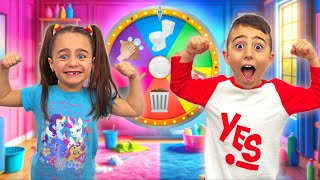 Matteo and Gabriella Clean Your Room Challenge | DeeDee Show