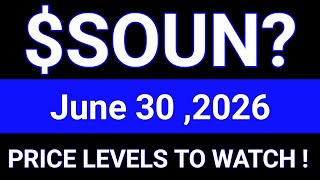 SOUN Stock (SoundHound AI, Inc.) SOUN Stock Technical Analysis | June 30, 2026