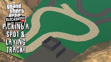 How To Create A Drift Track (Part 1/3) - The Basics - Laying the Base + The Track Line