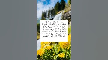 سورة الأعراف آية ١٨٧🌻..