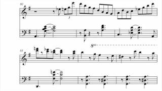 Jazzy Jingle Bells - Jacob Koller - Advanced Piano Arrangement With Sheet Music chords sheet