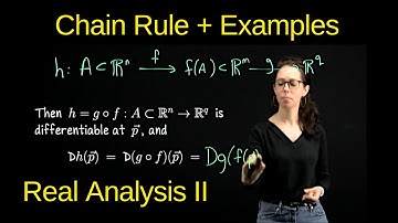Multivariable Chain Rule, Real Analysis II