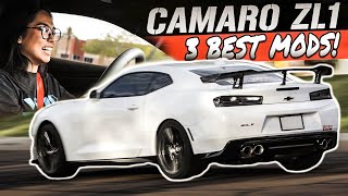 TOP 3 Mods For The Camaro ZL1 - IT'S LOUD!!