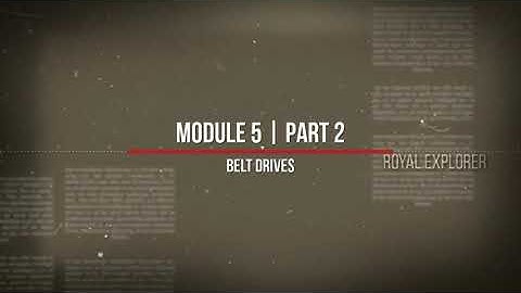 DME 2 | MODULE 5 | PART 2 | V BELT | KTU S8 ME | MECHANICAL #ktu #mechanical #trending