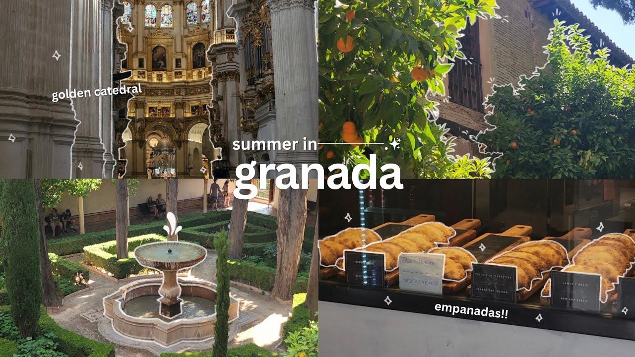two days in granada 🍊 tapas, cathedrals, sunset, and the alhambra