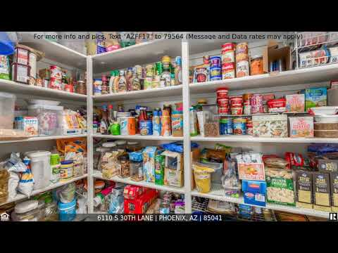 6110 S 30TH Lane, Phoenix, AZ home video tour