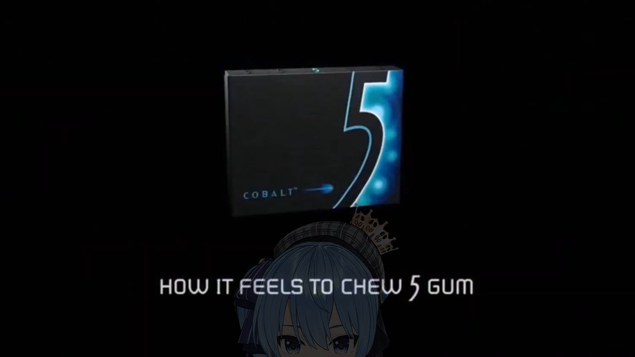 How It Feels To Chew 5 Gum【Hololive短片】