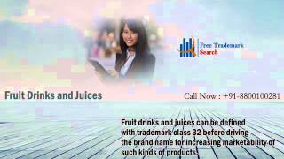 Trademark Class 32 | Light Beverages