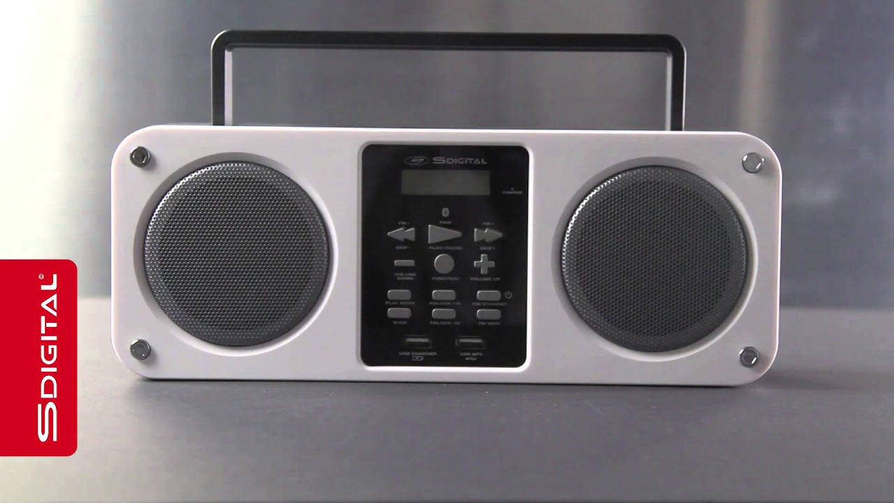 sdigital mission bluetooth boombox