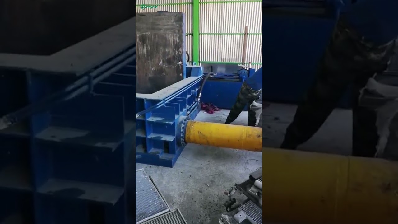 Powerful Heavy Metal Scrap Press Machine/Metal Scrap Briquetting Machine