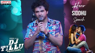 Hero Siddhu Speech Djtillu Pre Release Event Live Siddhu, Neha Shetty Vimal Krishna