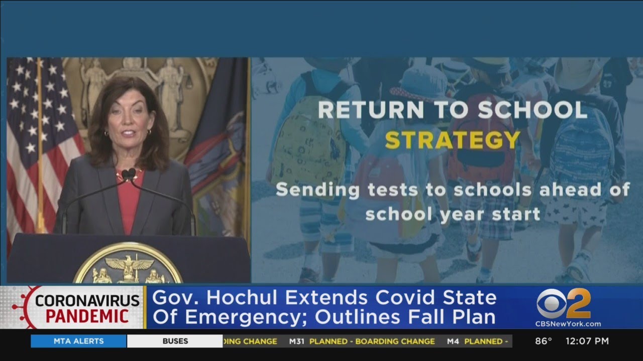 Gov. Hochul discusses future COVID strategy - YouTube