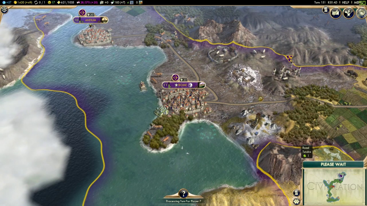 The Empire Expands:Civilization 5: Rome Campaign:Part 2 - YouTube