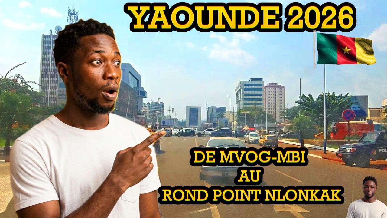 Яунде 2026: От проекта MVOG MBI до кольцевой развязки Нлонкак — погружение в городскую среду в Ка...