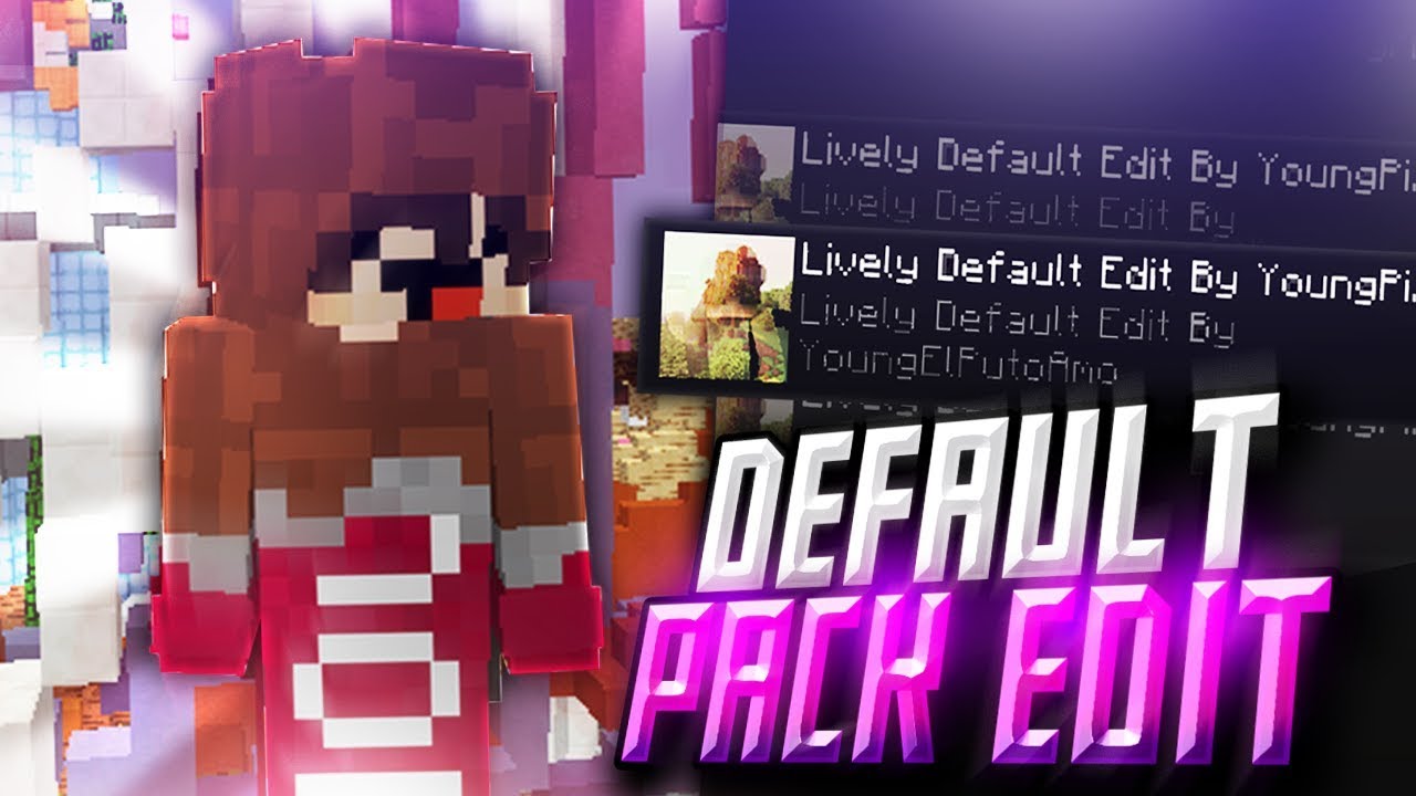 😍el MEJOR TEXTURE PACK Default Edit con ESPADAS CORTAS😍 - Minecraft ...