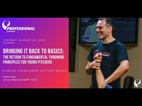 Bringing It Back To Basics: The Return to Fundamental Throwing Principles for Young Pitchers