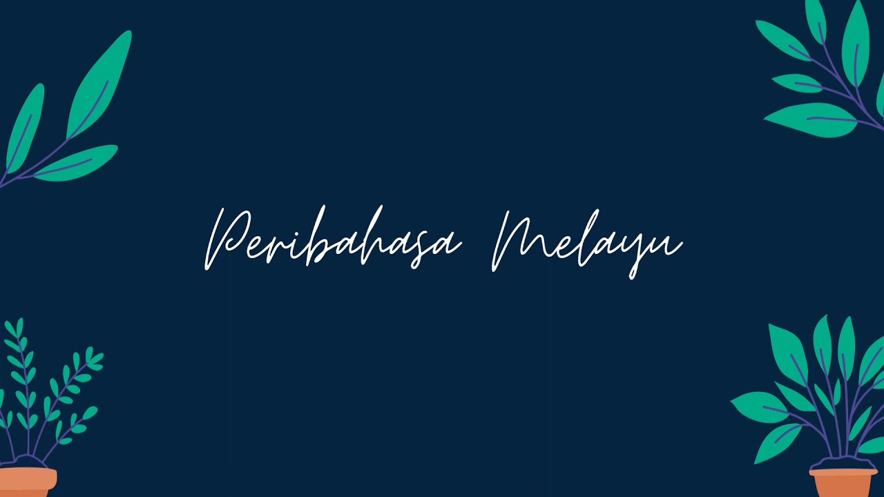 Peribahasa Bagai Cendawan Tumbuh Selepas Hujan Youtube
