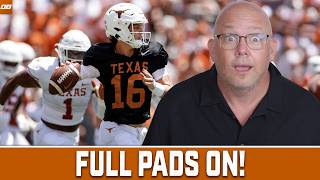 Now Practice Really Cranks Up for Texas
