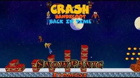 Crash Bandicoot - Back In Time Fan Game: Custom Level: Snow Panic By Iyomisi