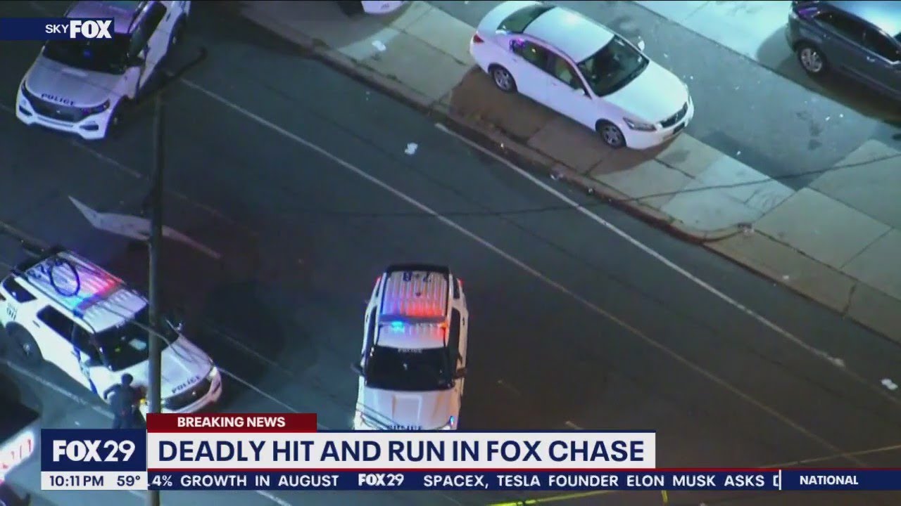 Man killed after he was struck by vehicle in Fox Chase hit-and-run; driver sought, officials say