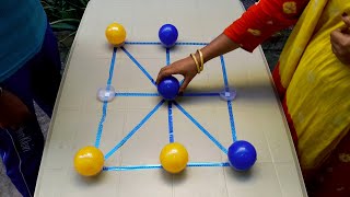 Tic Tac Toe Gameplay - 2 Player Game Challenge: Village Mind Games (#GAME24) screenshot 5