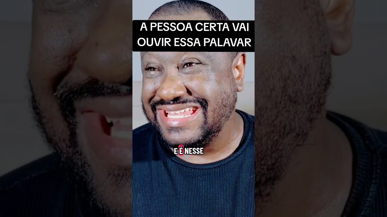 TEM UMA PESSOA QUE PRECISAR  OUVIR ESSA PALAVRA! A PESSOA CERTA VAI OUVIR ESSA PALAVAR‼️