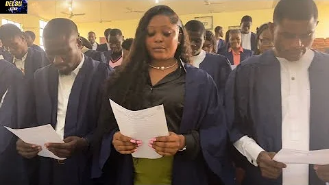 President Makes Key Demand As DELSU Swears-In New SUG Leaders