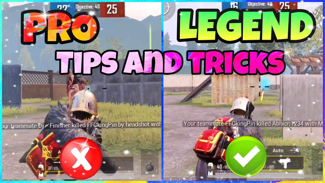 Pubg Mobile Tips And Tricks In Tamil | Pro Tips and Tricks | Tips to ...
