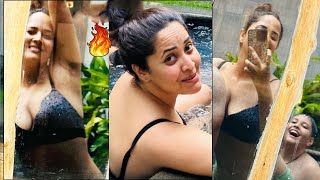 Anasuya Latest H0T Anasuya Swiming Pool Telugu Tonic