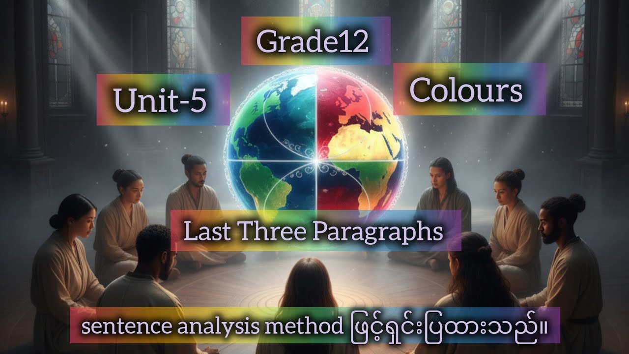 Grade12 English Unit-5 Colours (last three paragraphs) #reading