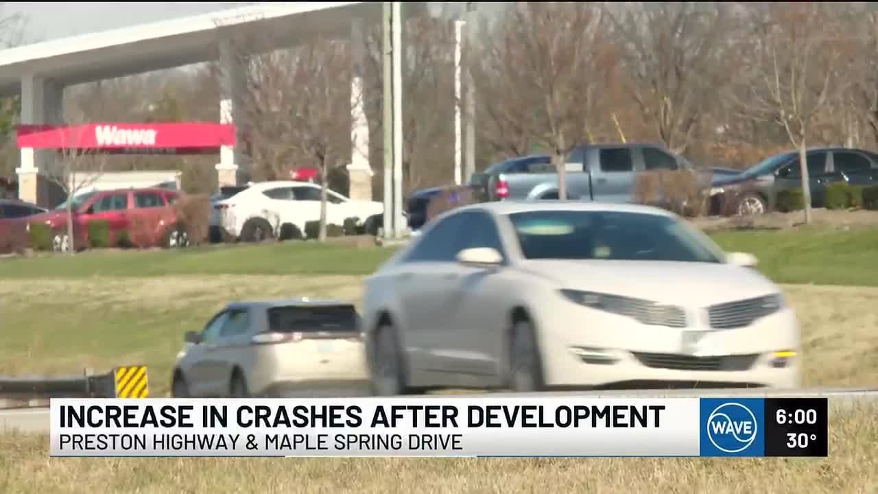 Data shows increase in crashes at Preston Highway intersection