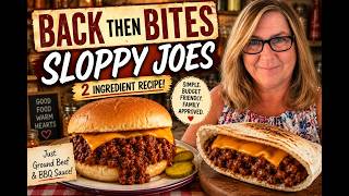 Easiest Sloppy Joes Ever (Just 2 Ingredients!)