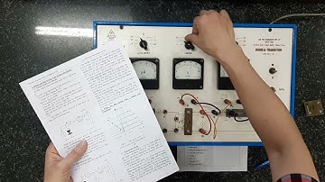 Bài thí nghiệm Vật lý khảo sát diod và transitor