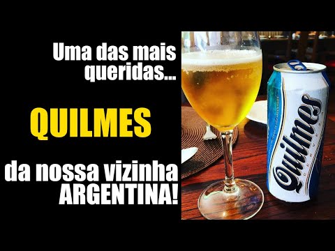 Uma das mais queridas da nossa vizinha ARGENTINA! A cerveja Quilmes!