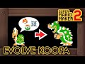 Super mario maker 2  evolve koopa into bowser to beat this level