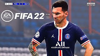 FIFA 22 PS5 MESSI vs FC BARCELONA | MOD Ultimate Difficulty Career Mode HDR Next Gen