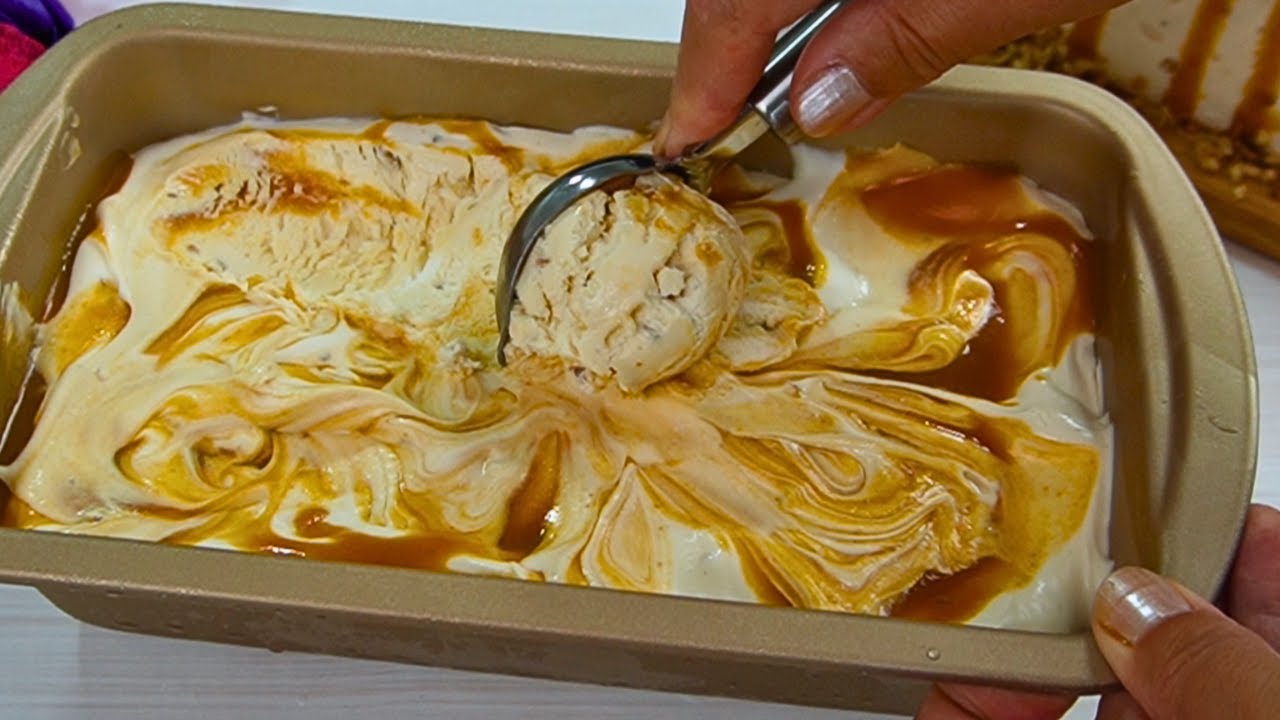 Как приготовить лучшее летнее карамельное мороженое! ▪️ Простой, быстрый и экономичный рецепт.