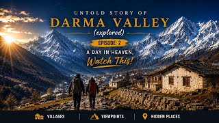 UNTOLD STORY OF DARMA VALLEY | EPISODE 2 | Explored :Dugtu, Dantu and hidden villages  Uttarakhand !