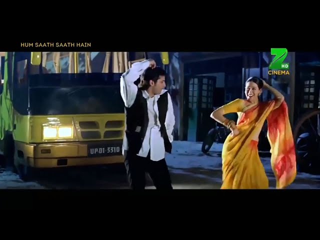 Mhare Hiwda Mein Nache Mor - Hum Saath Saath Hain | Karishma Kapoor | Saif Ali Hain. HDTV Songs