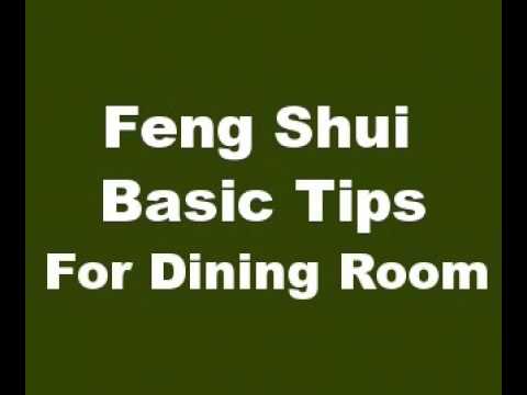 Feng Shui Basic Tips For Dining Room