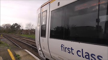 375901 + 375905 Mega Loud 2 tone Departing Whitstable 12/12/15