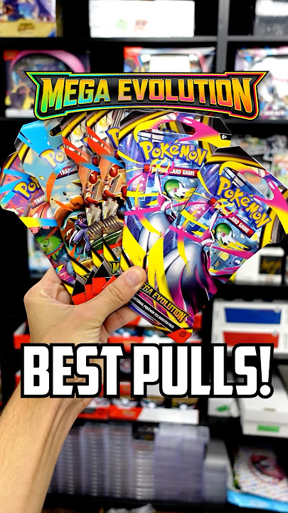 Best Pulls from SIX Pokemon Mega Evolution Booster Packs!