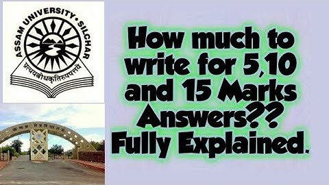 AUS|| How much to write for 5-6,8-10 and 15-20 Marks Answers?? Fully Explained.