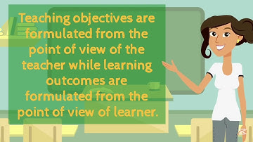 LEARNING OUTCOMES: SOURCES & CHARACTERISTICS