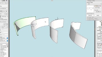 ARCHICAD Tutorial #51: Modeling a Curved Wall with Irregular Top