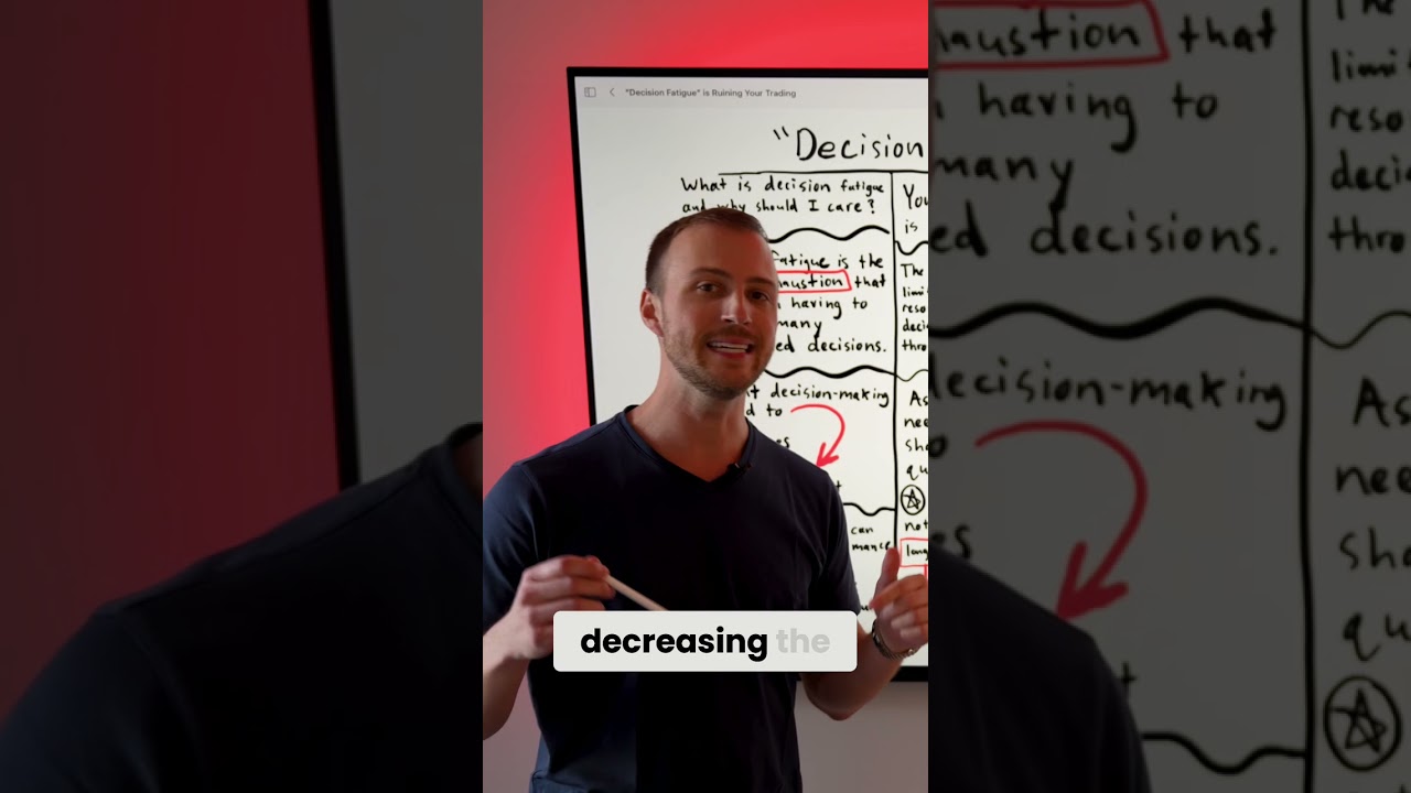 How to avoid "decision fatigue"