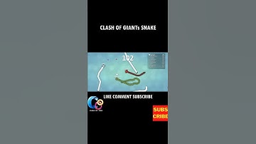 Collision of Multiple SNake.io #shorts #gameplay